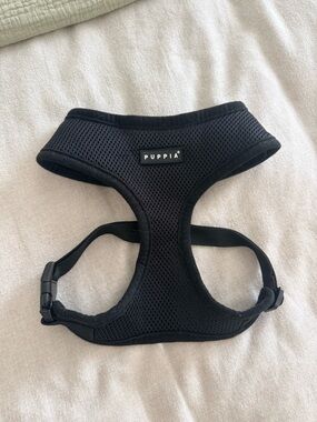 Puppia Black Mesh Dog Harness